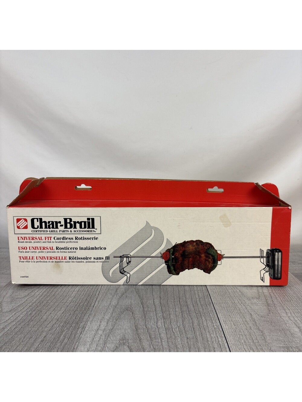 Char-Broil Universal Fit Cordless Rotisserie Kit Grill Attachment 4164724 CIB